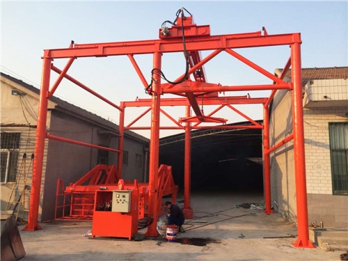 固定式集裝箱吊機(jī)、翻轉(zhuǎn)機(jī)一套機(jī)